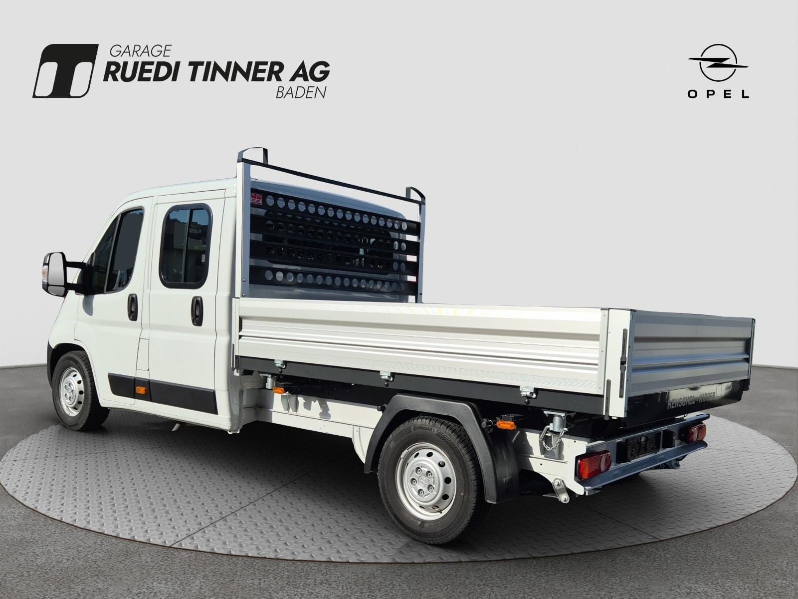 Opel Movano Kab.-Ch. KP 3.5 t L3 2.2 TD 140 Heavy Dreiwegkipper, Bild 8