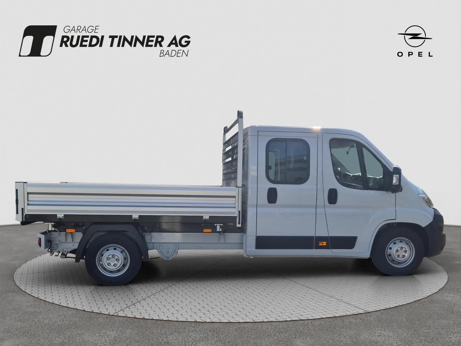 Opel Movano Kab.-Ch. KP 3.5 t L3 2.2 TD 140 Heavy Dreiwegkipper, Bild 4