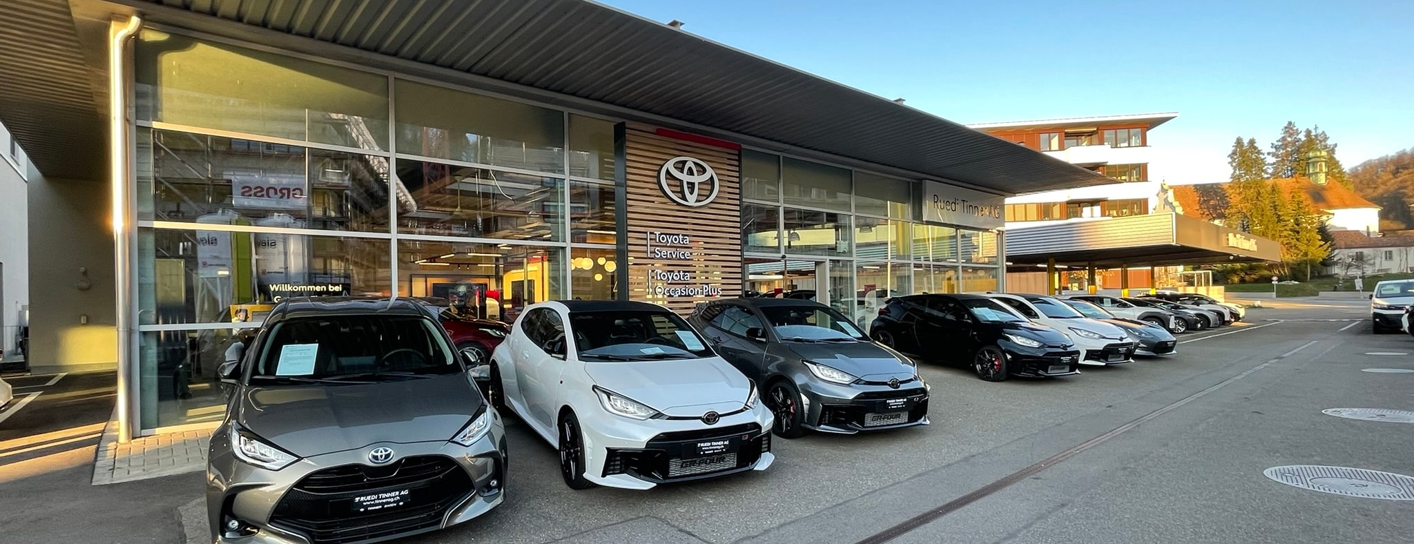 Toyota Center der Garage Ruedi Tinner AG in Baden