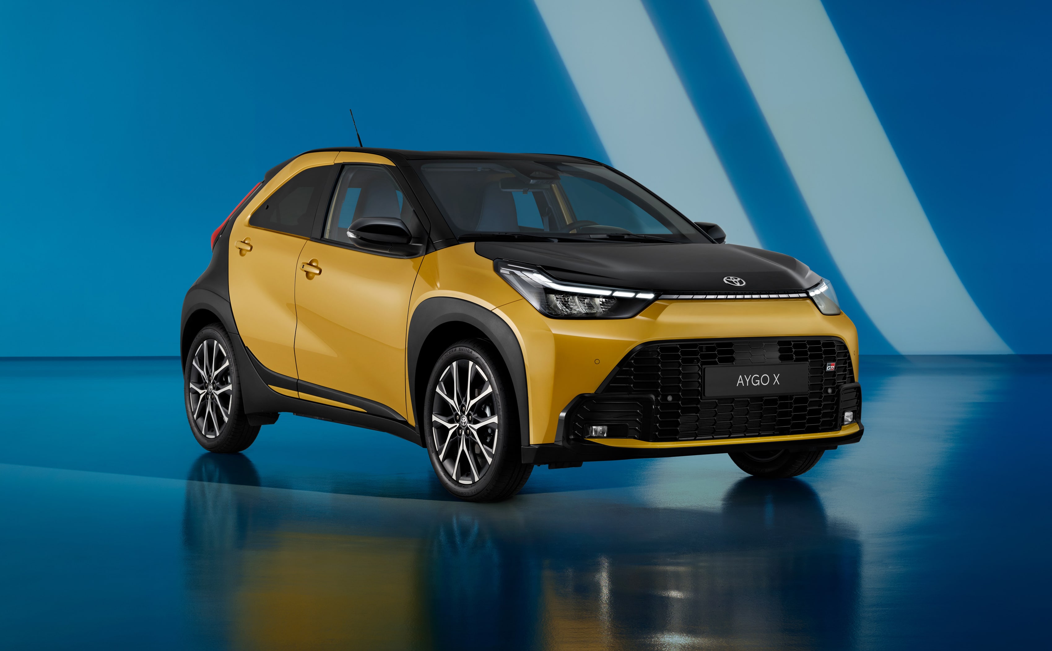Toyota Aygo X, Aufnahme des Herstellers