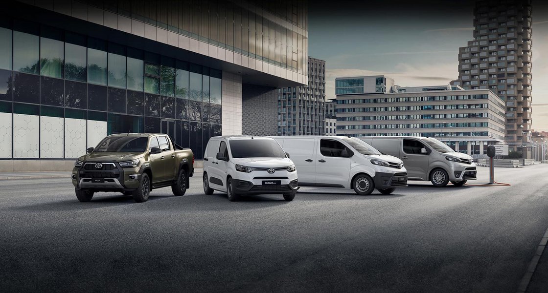 Toyota Nutzfahrzeuge: Proace City, Proace und Hilux