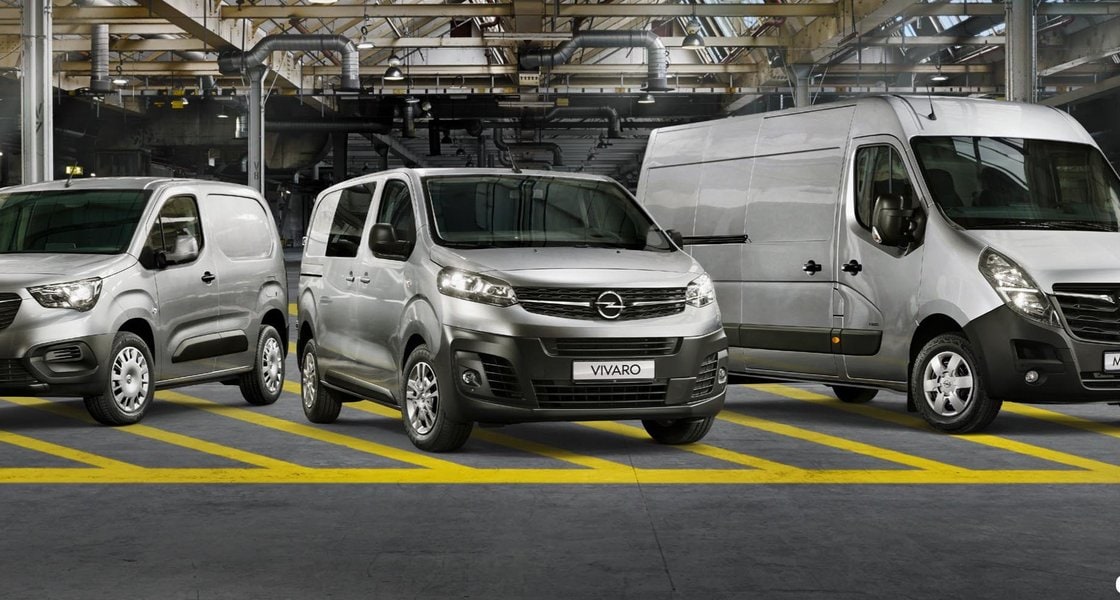 Opel Nutzfahrzeuge: Combo, Vivaro und Movano, mit Diesel oder vollelektrisch